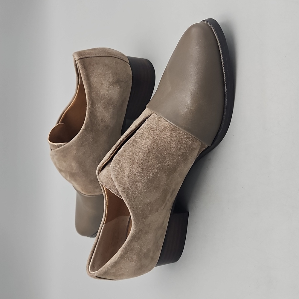 Tahari Lucy Suede Leather Oxford Flats Cap Toe Women 6.5 - Picture 5 of 14